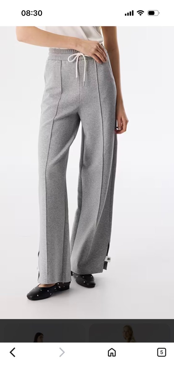 Gri eşofman takımı Twist L - Görsel 4