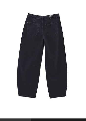 Düğmeli Kadın Denim Pantolon OXXO - Görsel 5