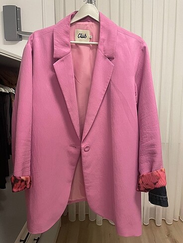 Pembe beymen ceket