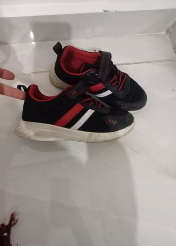 Kinetix Kırmızı Siyah Erkek Çocuk Spor Ayakkabı