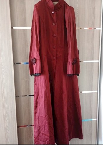 Bordo Uzun Kadın