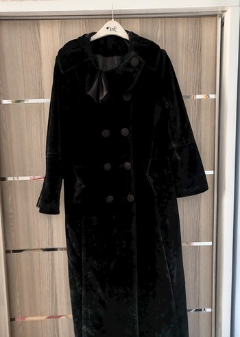 Trendyol & Milla Siyah Vintage Gotik Kadife