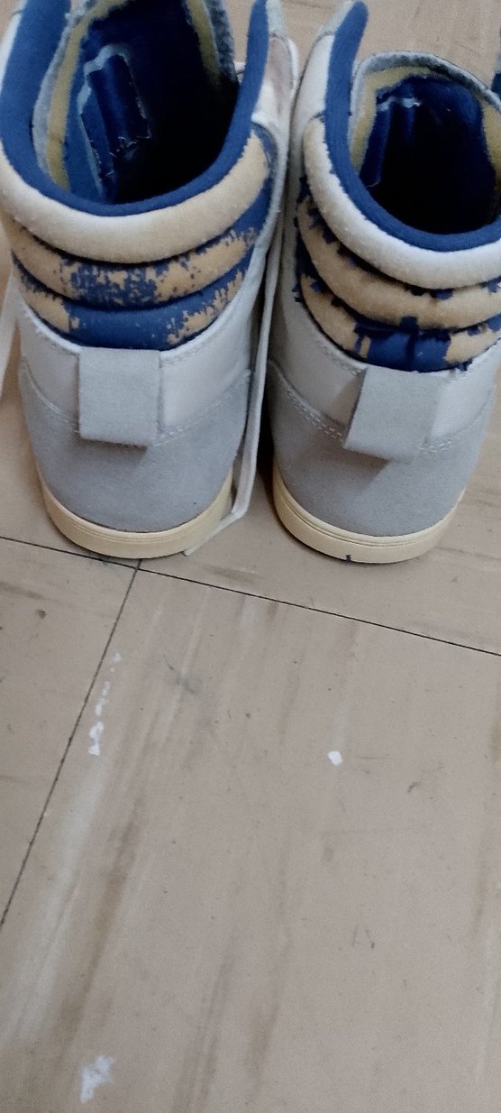 Mavi Gri Bağcıklı Spor Ayakkabı - Görsel 3