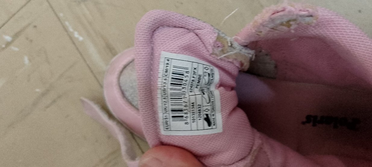 Kız Çocuk Pembe Cırt Cırtlı Spor Ayakkabı - Görsel 3