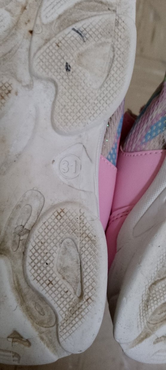 Kız Çocuk Pembe Bağcıklı Sneakers - Görsel 4