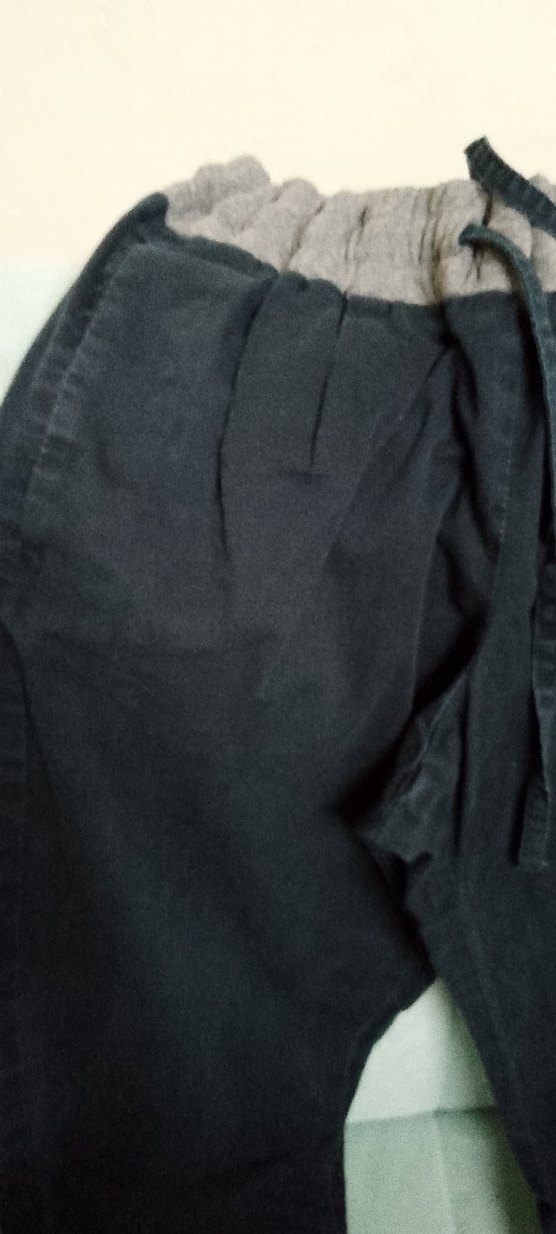 erkek cocuk Keten Bol Kesim Pantolon - Görsel 2