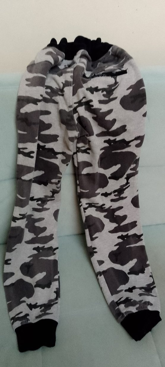 Erkek Çocuk Kamuflaj Desenli eşofman - Görsel 2