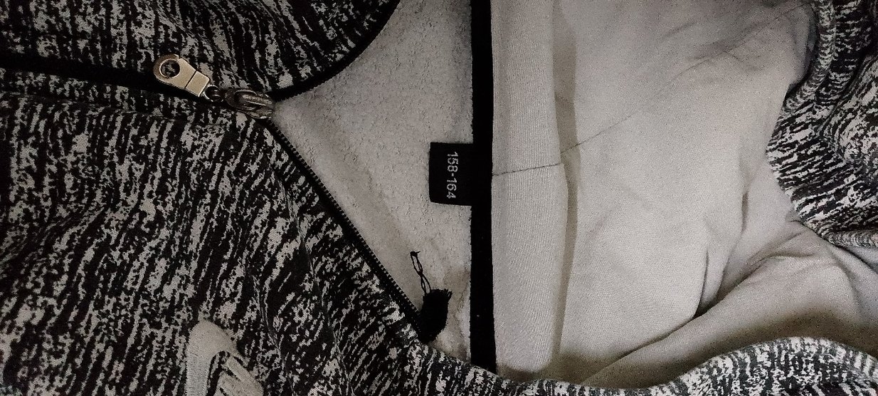 Gri Fermuarlı Erkek Çocuk Sweatshirt - Görsel 3