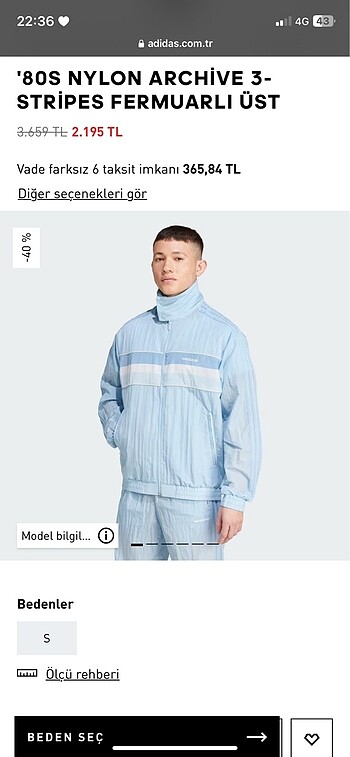 l Beden Adidas üst