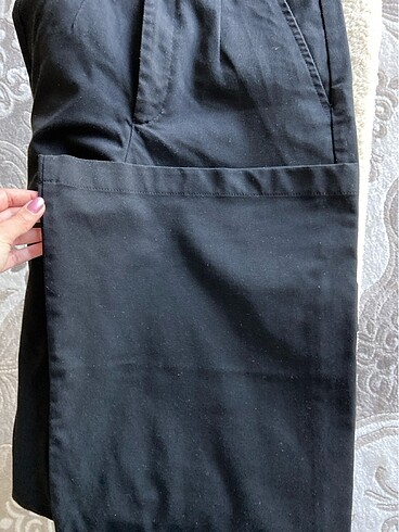 36 Beden siyah Renk Bershka kumaş pantolon