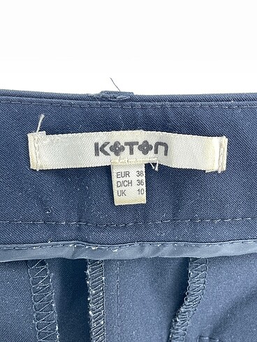 38 Beden lacivert Renk Koton Kumaş Pantolon %70 İndirimli.