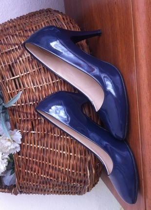 36 Beden Lacivert stiletto