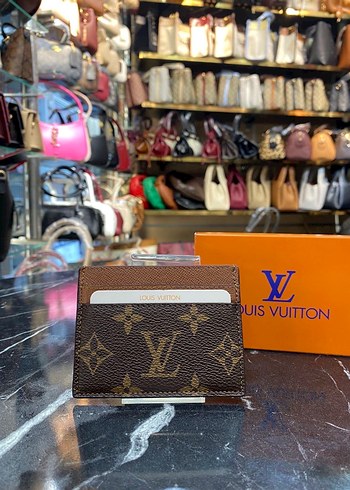  Beden kahverengi Renk Kahverengi Deri Louis Vuitton Kartlık