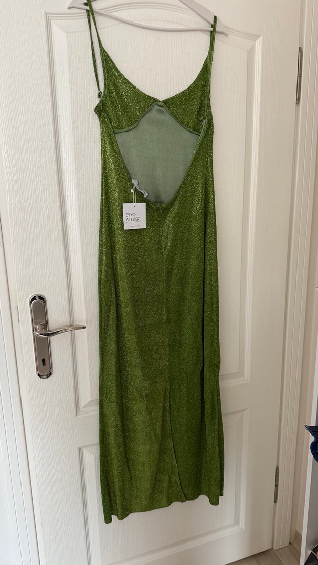 Parlak  Elbise - Görsel 4