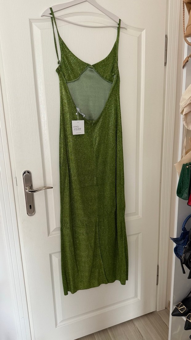 Parlak  Elbise - Görsel 5