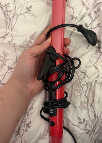 Kırmızı Saç Şekillendirici Maşa - Görsel 4