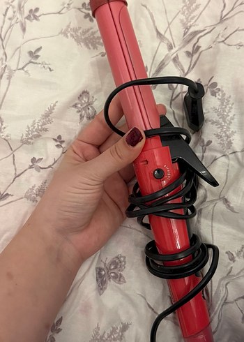 Kırmızı Saç Şekillendirici Maşa - Görsel 5