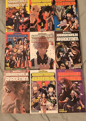 Kahramanlık Akademim Manga Serisi