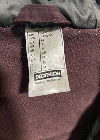 m Beden DECATHLON QUECHUA ERKEK MONT