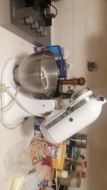 KitchenAid Classic 5KSM45 marka hamur yapma ve çırpma makinesi