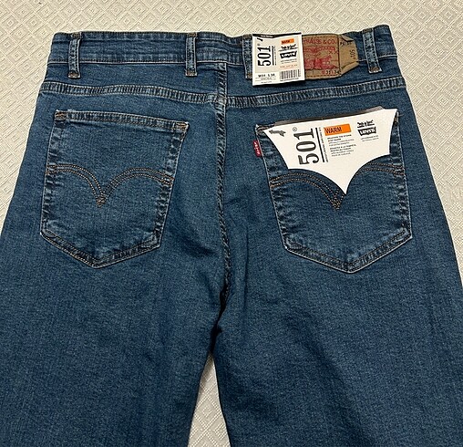 36 Beden haki Renk Levis Marka Haki Yeşil Regular Jeans