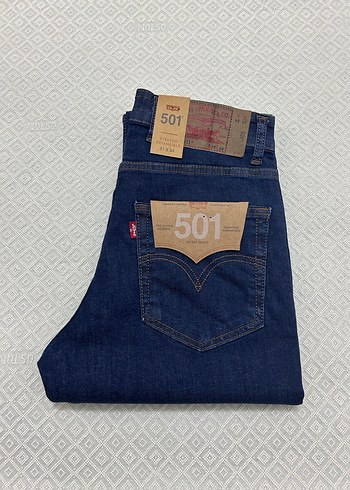 Levis Levi S 501 Lacivert Regular Fit Erkek Kot Pantolon