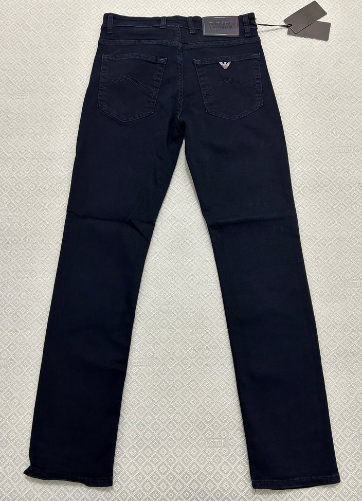 Emporio Armani Lacivert Kot Pantolon — görsel 5/5