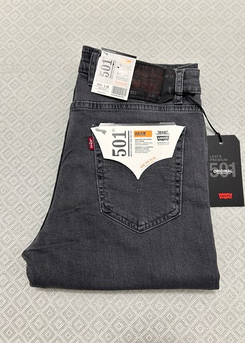 Levis Gri Regular Kot Pantolon