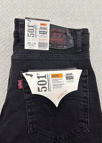 Levis Levi S Fume Regular Kot Pantolon