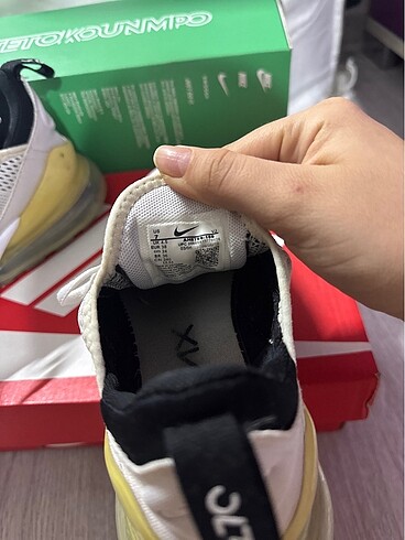 38 Beden beyaz Renk nike air ayakkabı orjinall