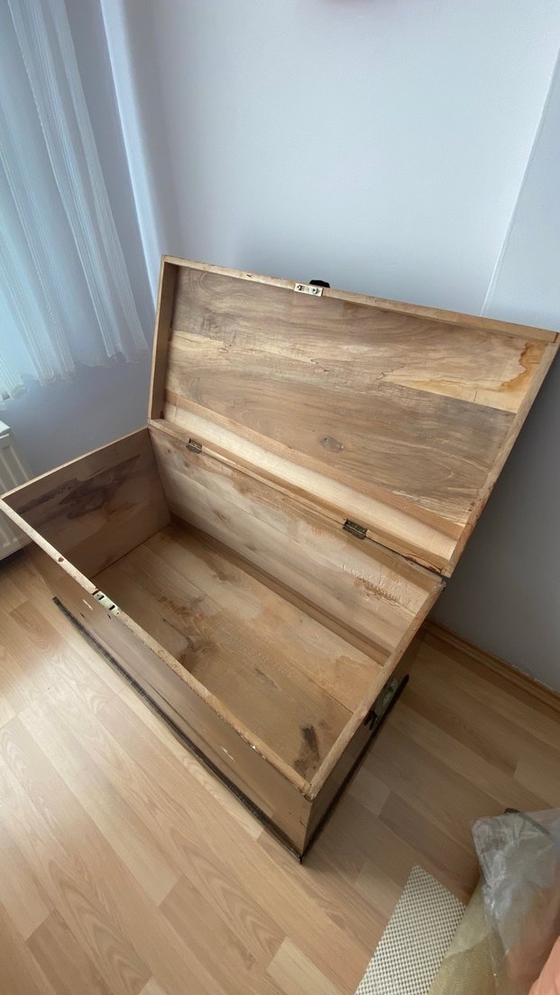 Antika Çeyiz Sandığı - Görsel 5