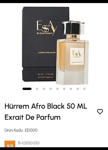  Beden Esra ezmeci Hürrem afro Black parfüm 