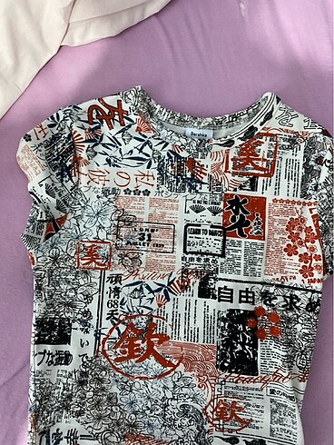 xs Beden Bershka crop