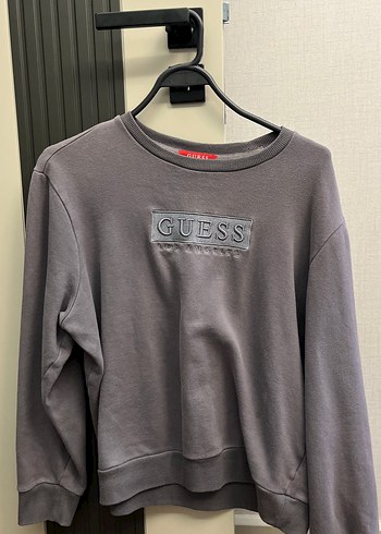 Guess Gri Kadın Sweatshirt - Görsel 3