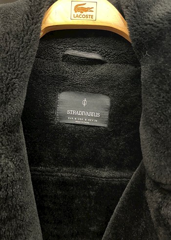 Siyah Kürklü Deri Biker Ceket - Görsel 2