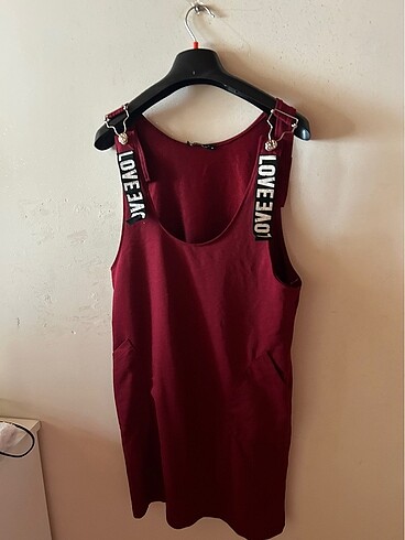 bordo elbise