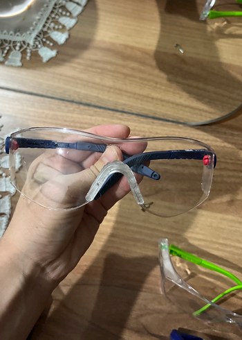 Şeffaf ve Renkli iş gözlüğü koruyucu gözlük - Görsel 3