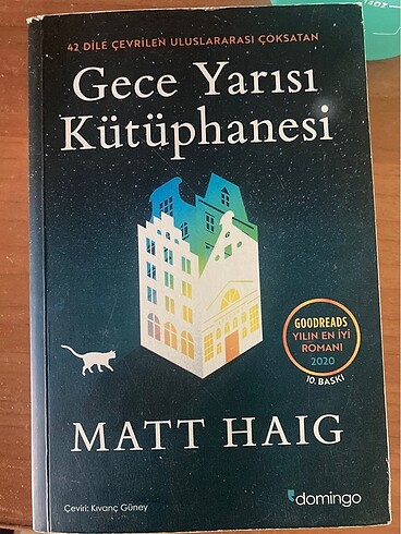 Gece yarısı kütüphanesi matt haig