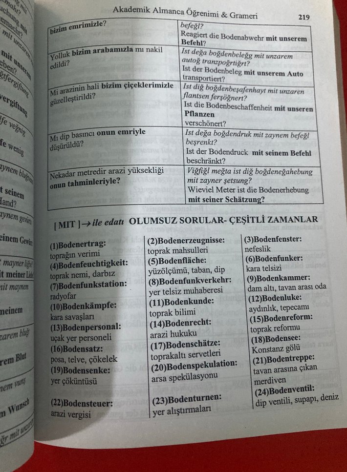 Almanca Akademik Öğrenimi ve Grameri Kitabı Tekin Gültekin - Görsel 2
