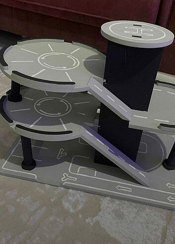 Ahşap otopark oyuncak  - Görsel 5