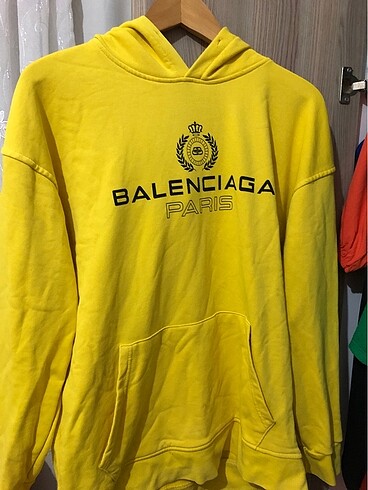 Orjinal balencıaga etiketli sweetshirt