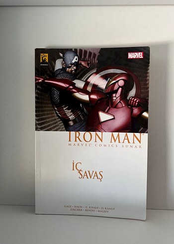 Iron Man İç Savaş Marvel Çizgi Roman