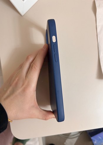 Lacivert Telefon Kılıfı İphone 13 pro max - Görsel 3