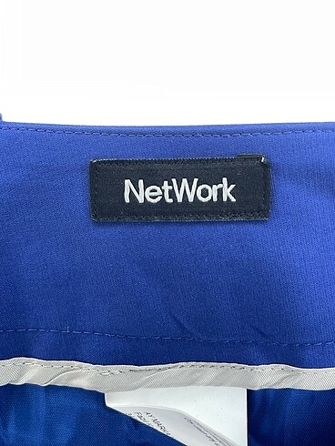 38 Beden mavi Renk Network Düz Kesim %70 İndirimli.