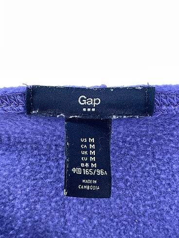 m Beden mor Renk Gap Sweatshirt %70 İndirimli.