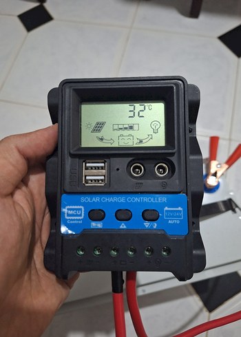 Diğer Mavi Solar Şarj Kontrol Cihazı 12V/24V