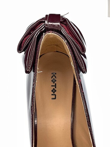 37 Beden bordo Renk Koton Stiletto %70 İndirimli.