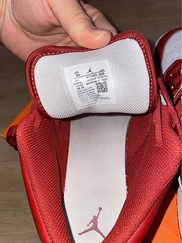 40 Beden bordo Renk Orginal Nike Jordan