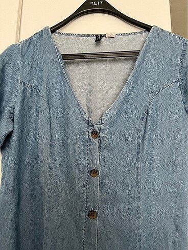 42 Beden H&M kot elbise