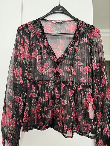 Stradivarius Tül bluz